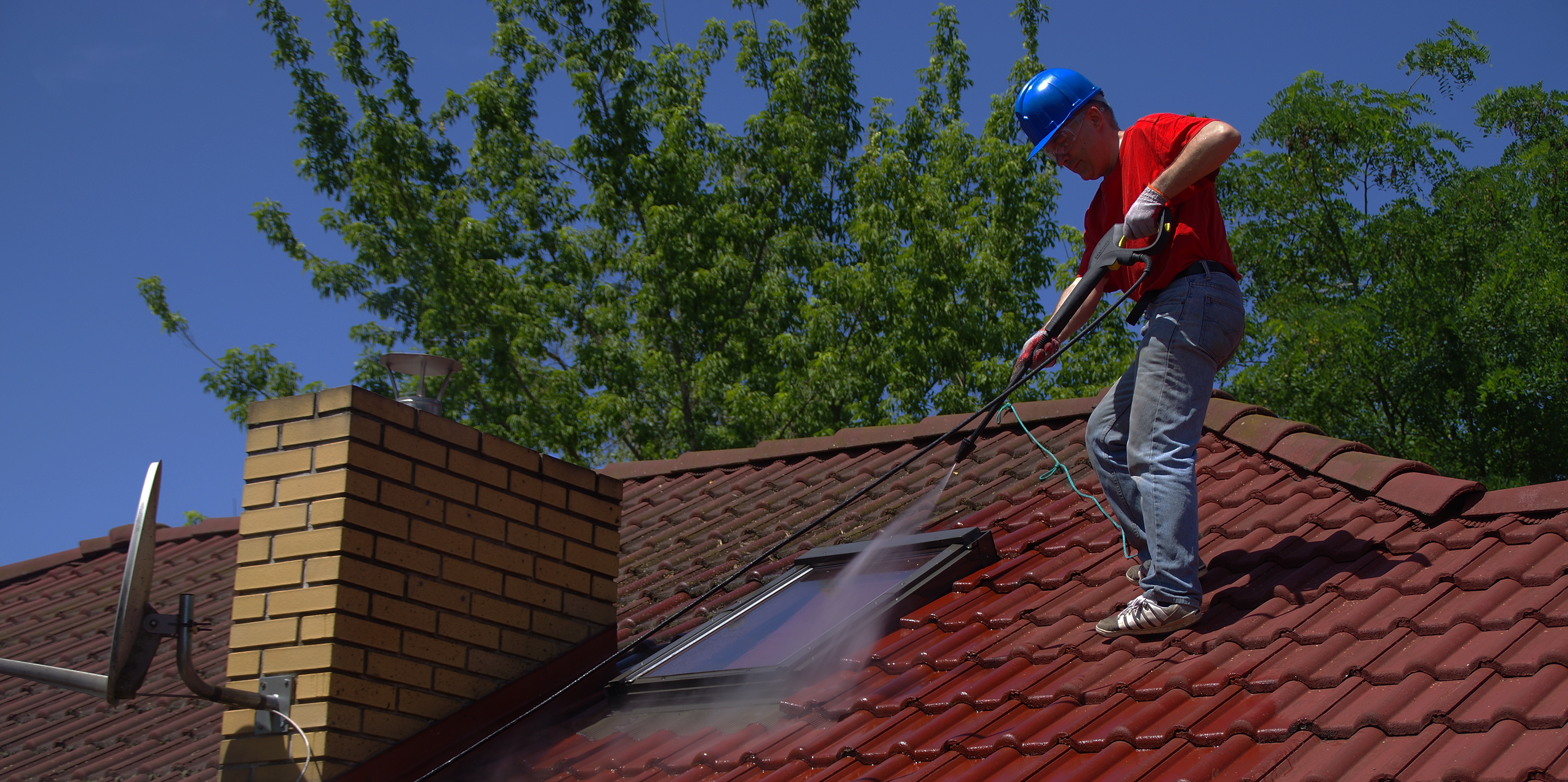 roof cleaning and maintenance services
