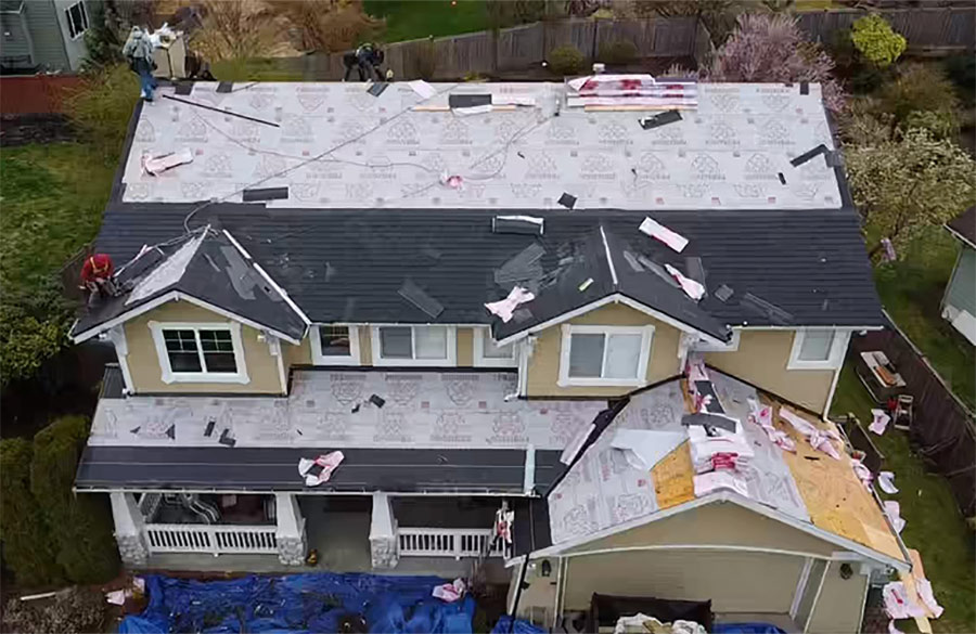 roof replacement in pacific northwest
